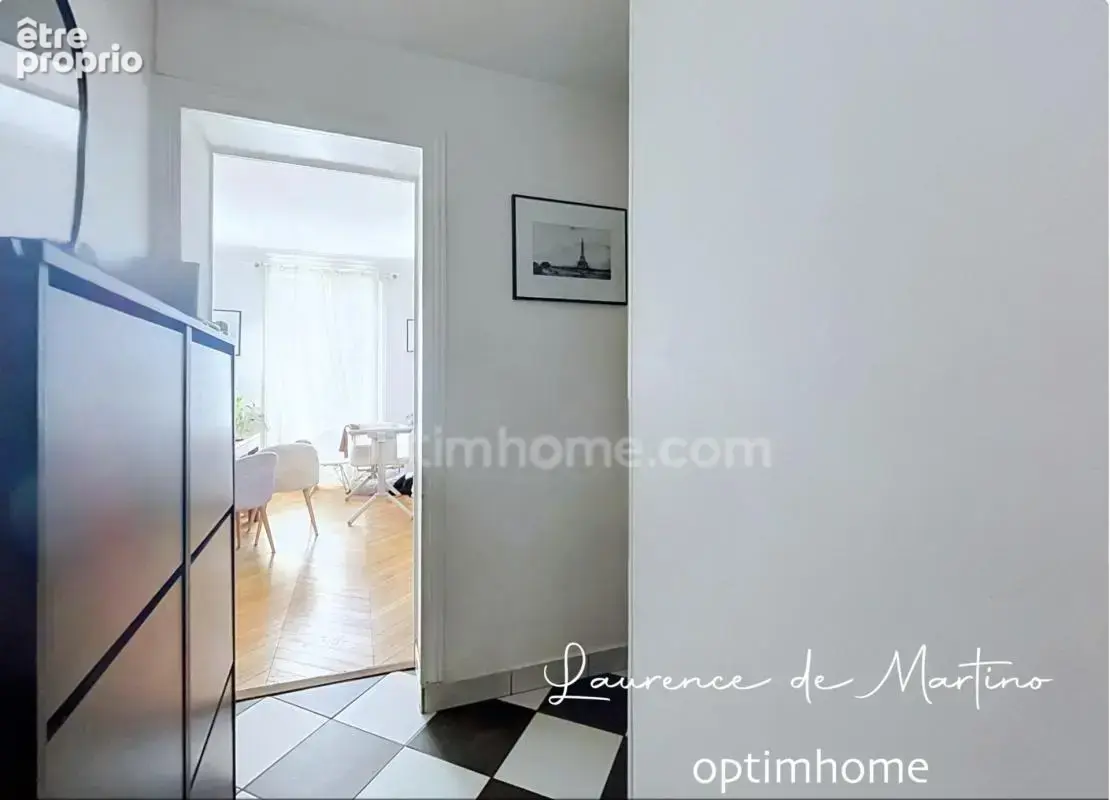 Levallois-perret – 56 m² 3 pièces – 2 chambres ou bureau – centre-ville – métro l3 à 7 min – gardien - photo 3
