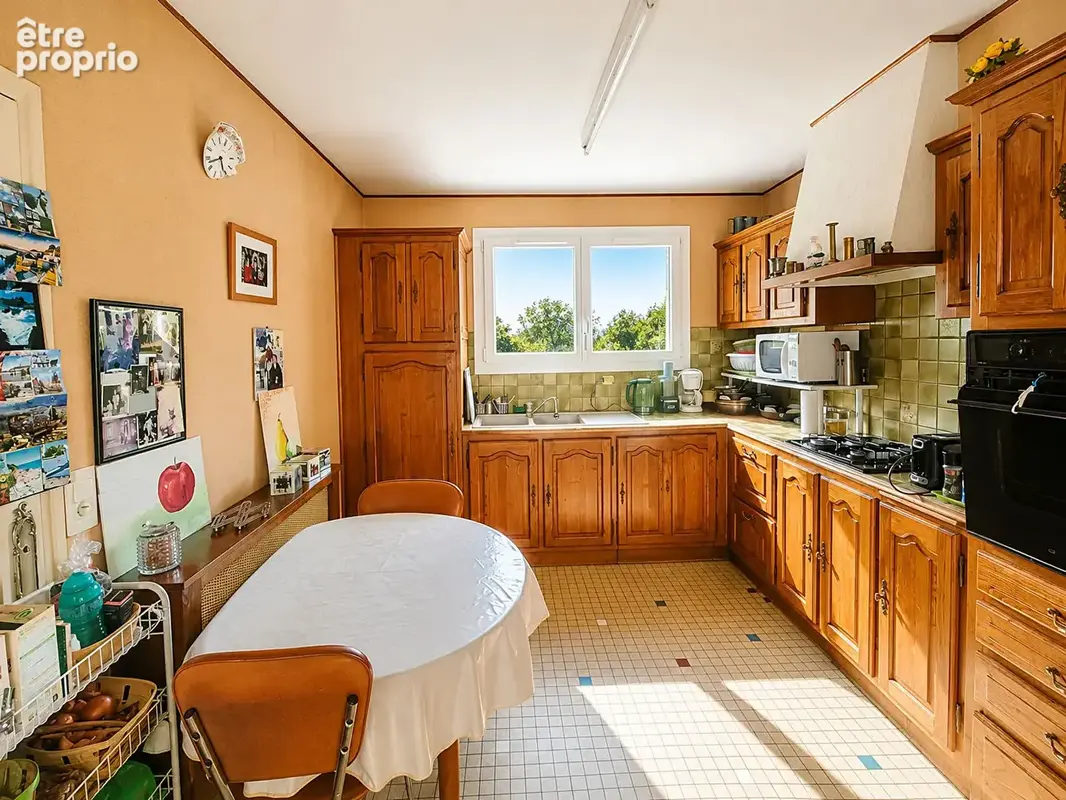 Maison à vendre à Châteauneuf Sur Sarthe jardin, sous sol et terrain constructible. - photo 2