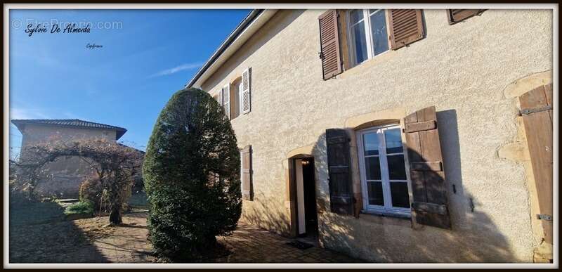 Maison à vendre 8 pièces REYSSOUZE (01) proche PONT DE VAUX 180 m², dépendance 150 m², carport 68 m², terrain clos 1690m² - photo 6