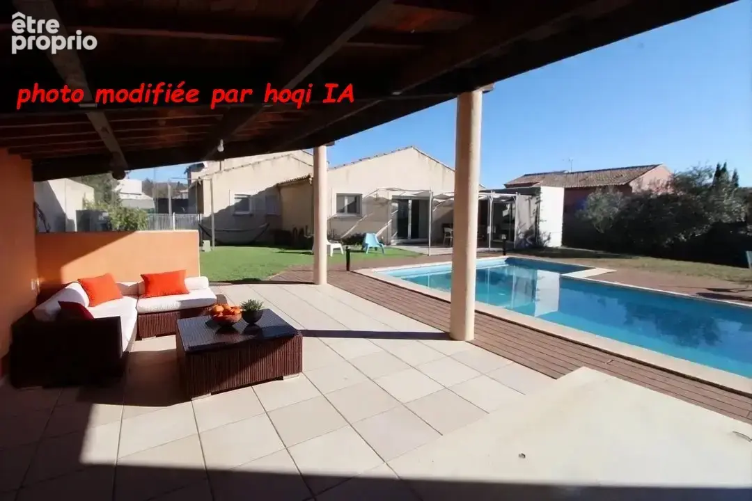 Villa  sur 1000 m² de terrain avec piscine - photo 8