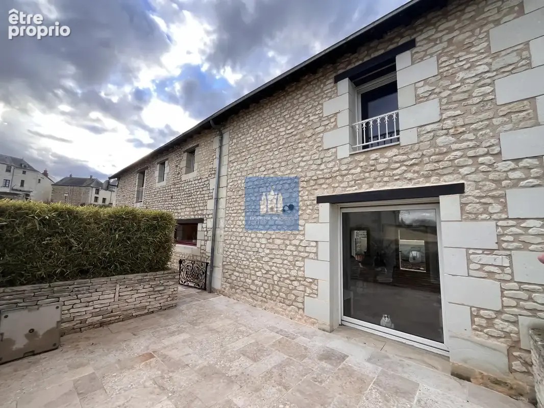 Pouançay (86) propriété de charme coeur village (5 ch) avec  grandes caves troglo - photo 11