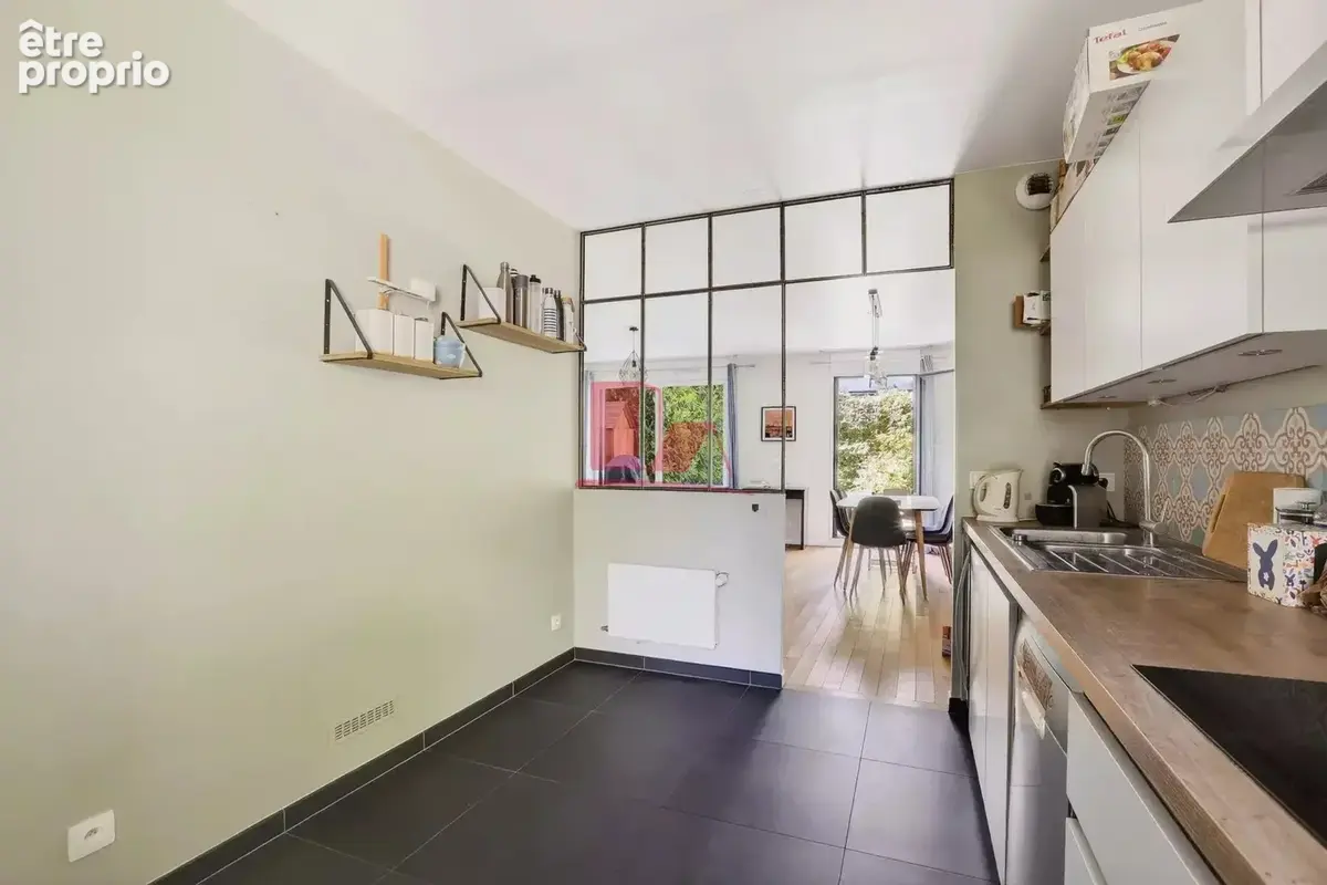 Vanves parc pic - duplex 4 pieces de 94 m² - jardin de 46 m² - parking - photo 7