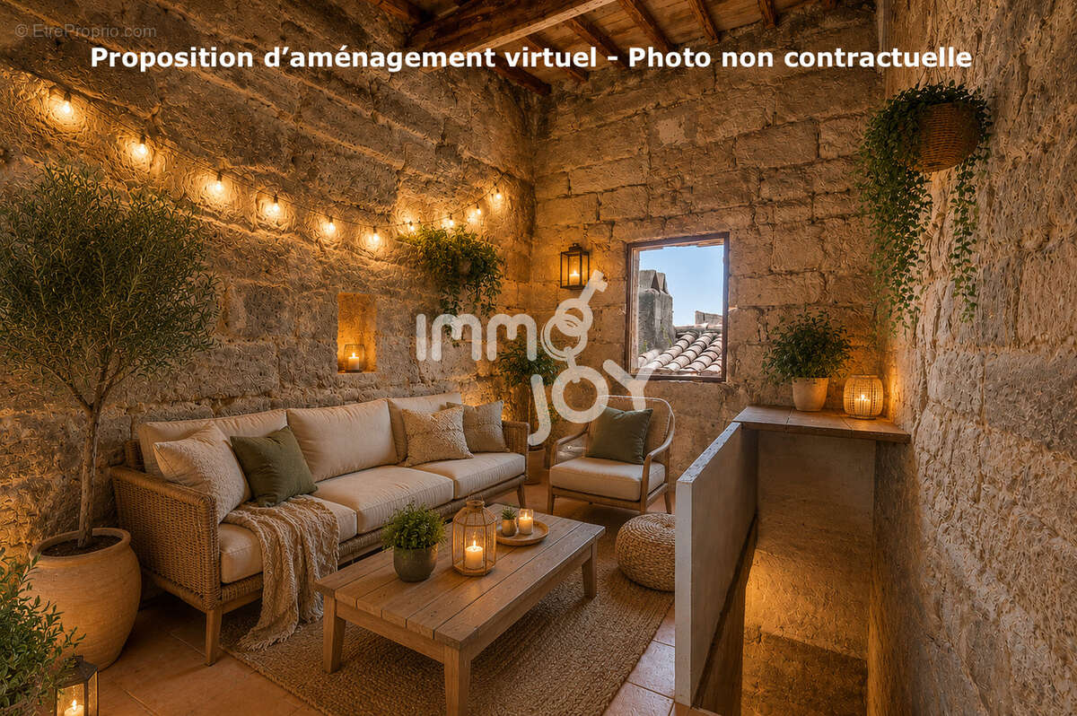 Pézenas Centre Historique   Authentique maison en pierre avec garage, terrasse et deux logements de charme - photo 11