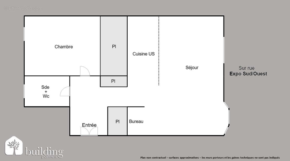 Appartement à LEVALLOIS-PERRET