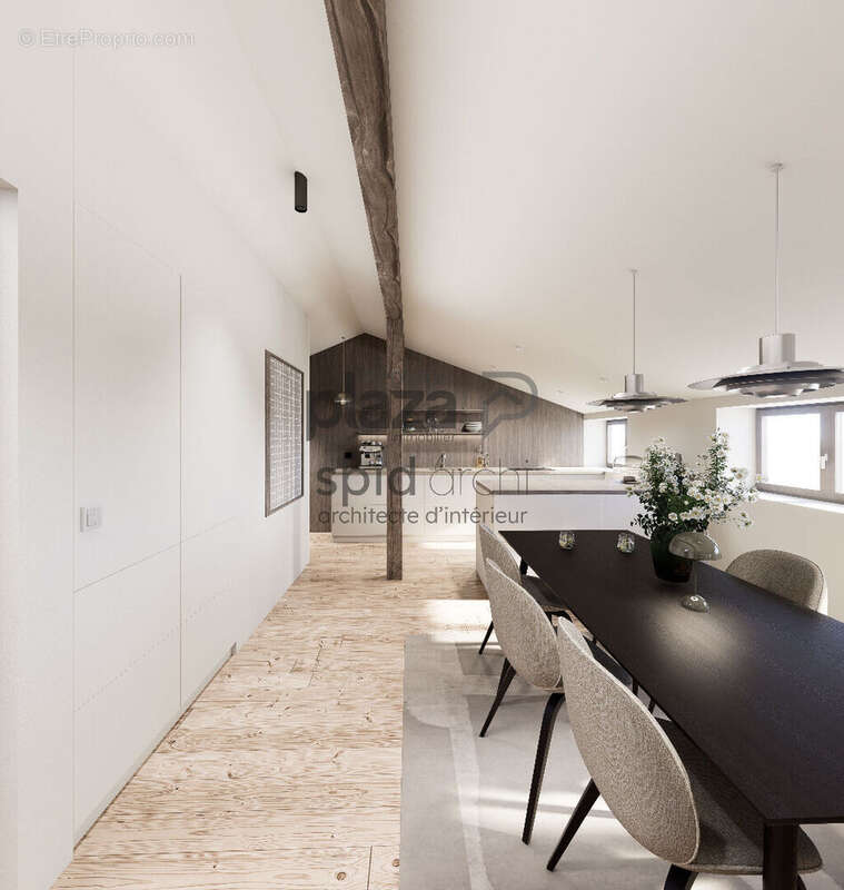À saisir ? plateau à aménager aux fins - 66m² - 15 minutes de la frontiere suisse - photo 8