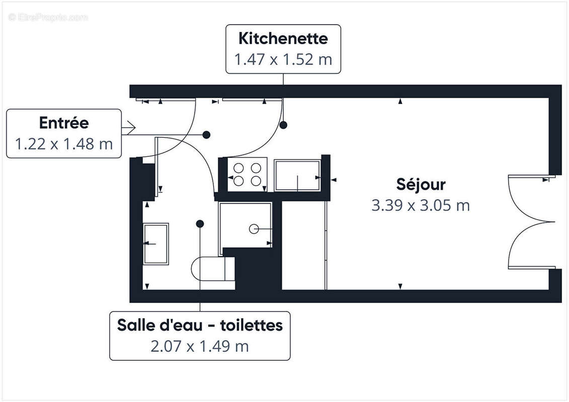 Appartement à NANTES