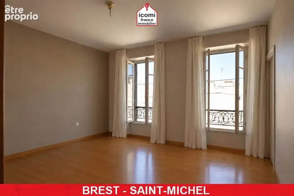 Finistere - brest (29200) - a vendre - appartement de 102 m² - seul au dernier etage - 2 chambres (possible 3) - cave - dpe d -  - photo 6