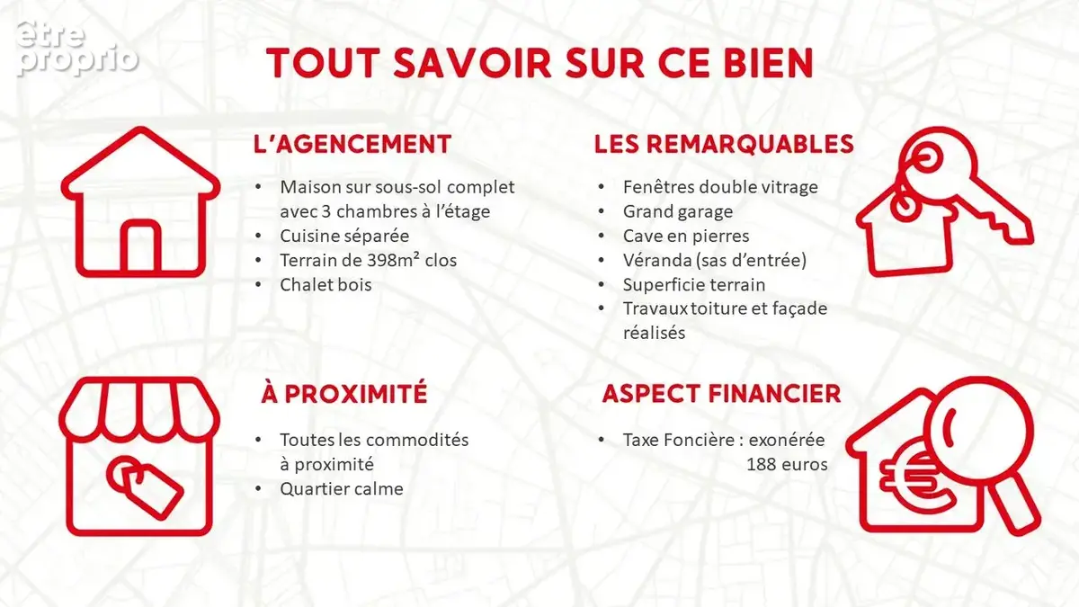 DIJON BOURROCHES, maison mitoyenne 85m², 3 chambres, sous-sol complet, terrain 398m² - photo 2