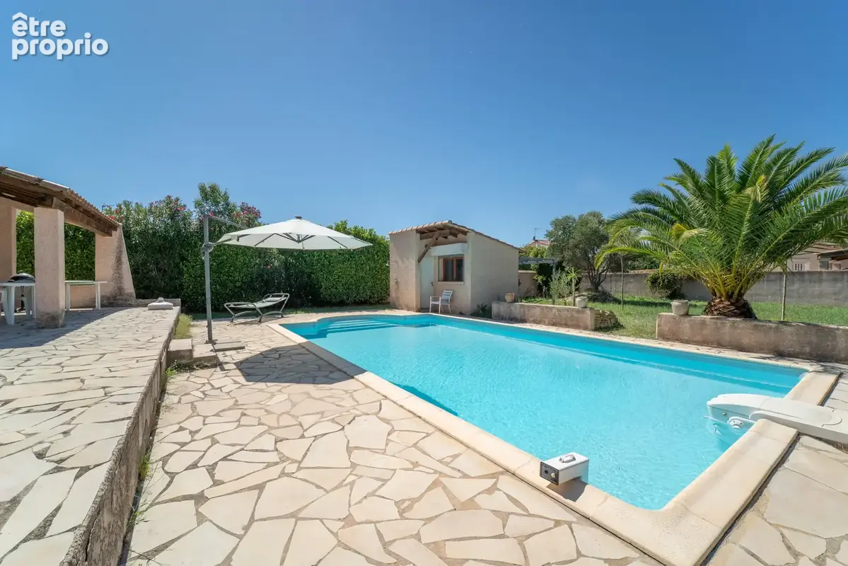 Lunel nord   villa de plain-pied, piscine & 1 048 m2 de terrain constructible - photo 9