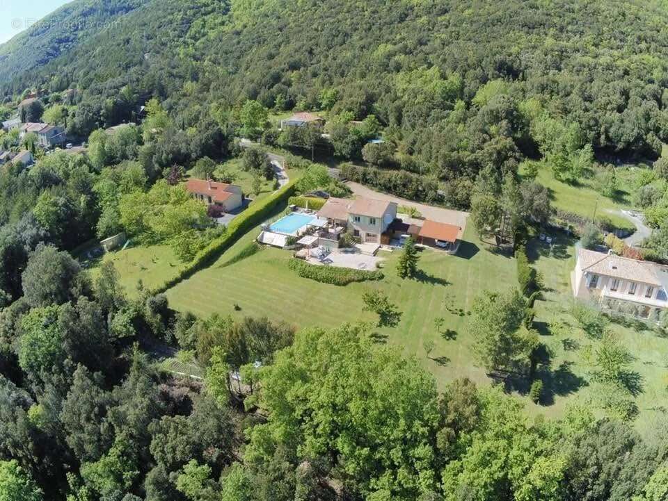 Villa  avec piscine, vue panoramique sur les montagnes et le Château de Puilaurens - photo 2