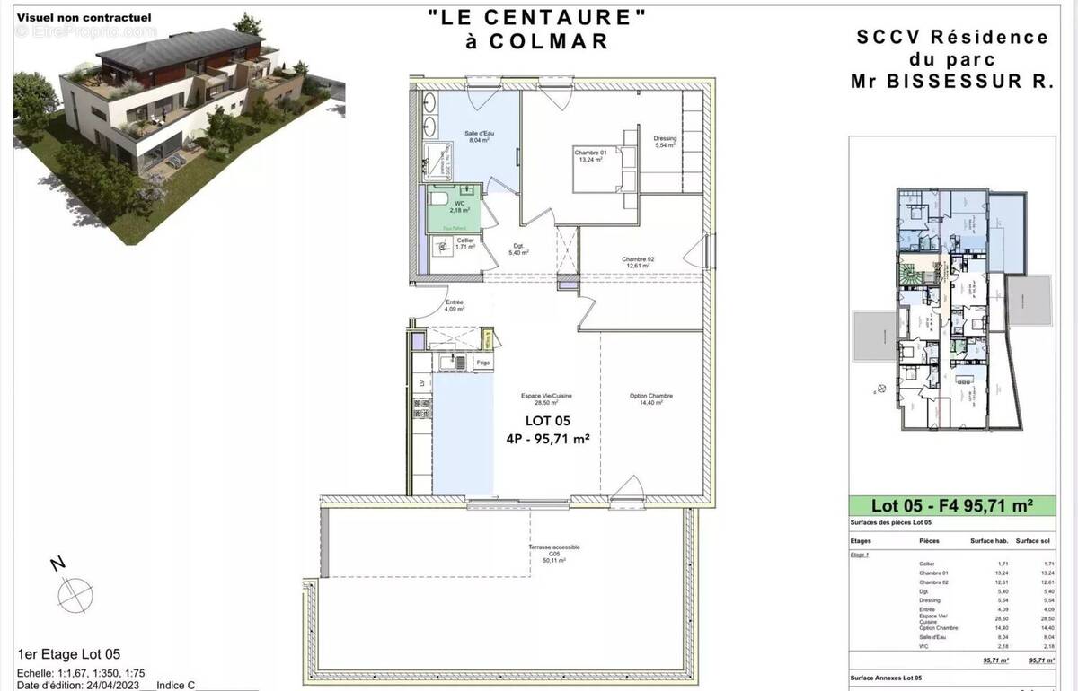 Vente Appartement Colmar(68000) 474 000ï¿œ - photo 2