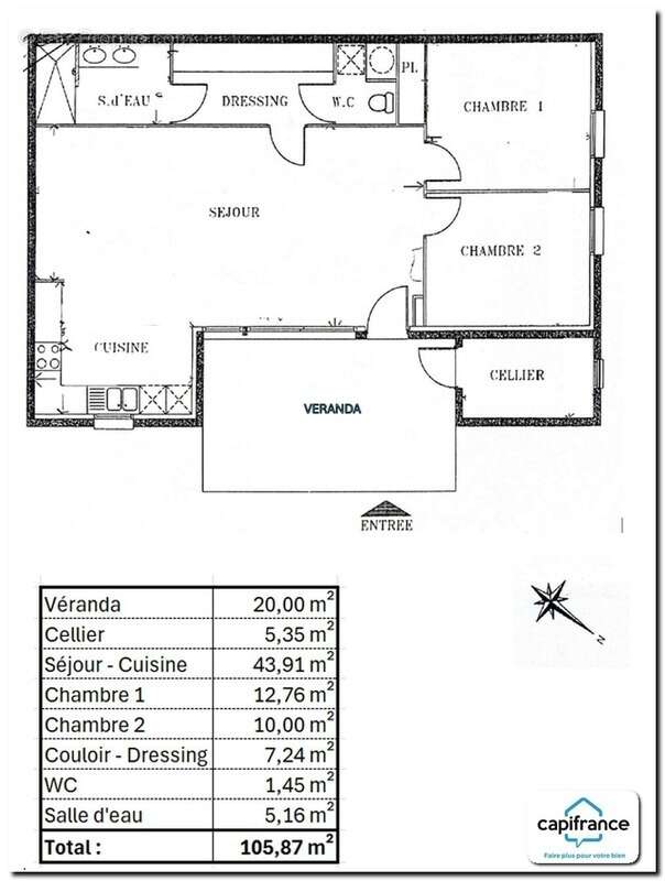 Appartement à MEURSAC