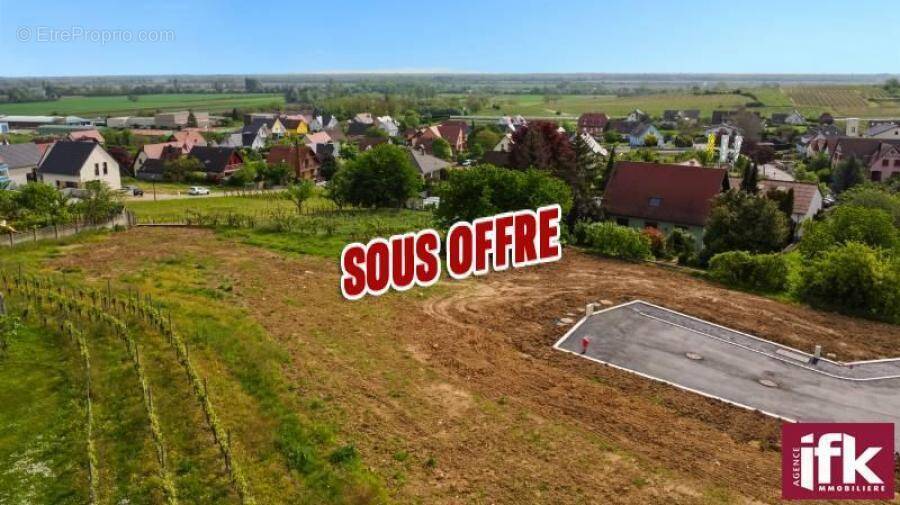 Terrain à PFAFFENHEIM