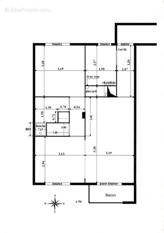 Appartement 53 m²  avec balcon - Le Port-Mayol - Toulon (83000) - photo 8