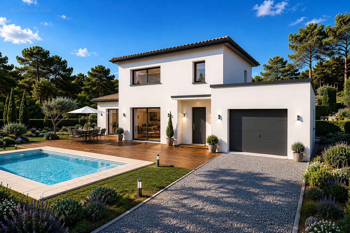 Villa neuve Montferrier Sur Lez, sur 962 m2 - photo 5