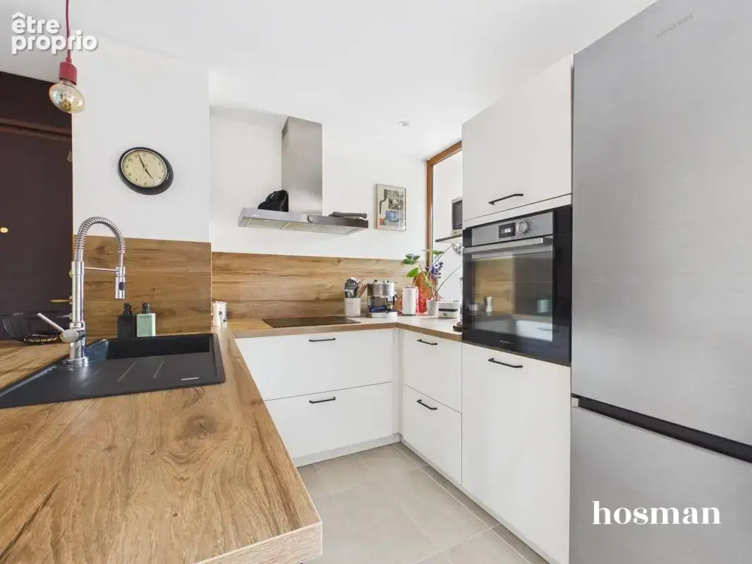 Agréable T3 bis de 70,95m² rue Richelieu à Villeurbanne, entièrement rénové -lumineux-traversant- deux balcons-un garage - photo 2