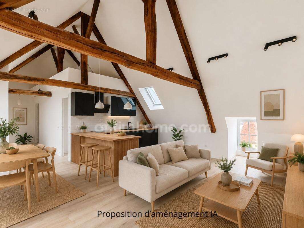 Mouy – grand t4 de 106 m² rénové – 3 chambres – dpe c – 2 stationnements - photo 1