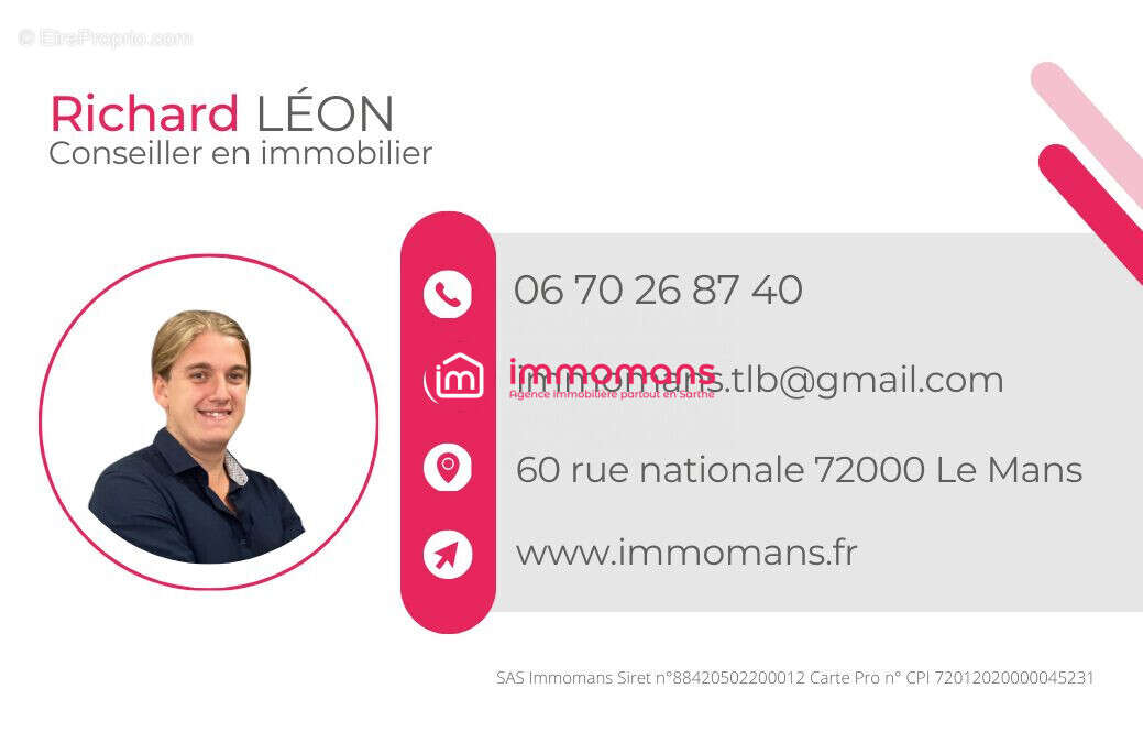 Maison à LA SUZE-SUR-SARTHE