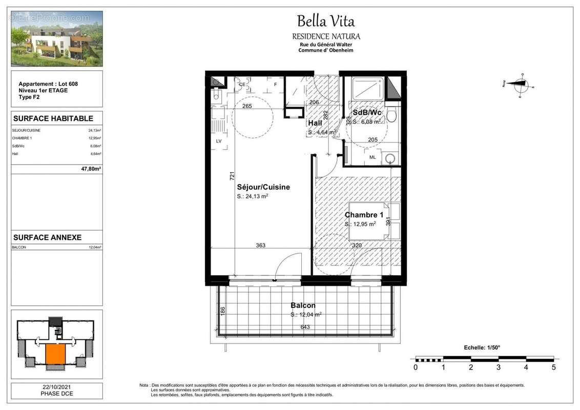 Appartement à OBENHEIM