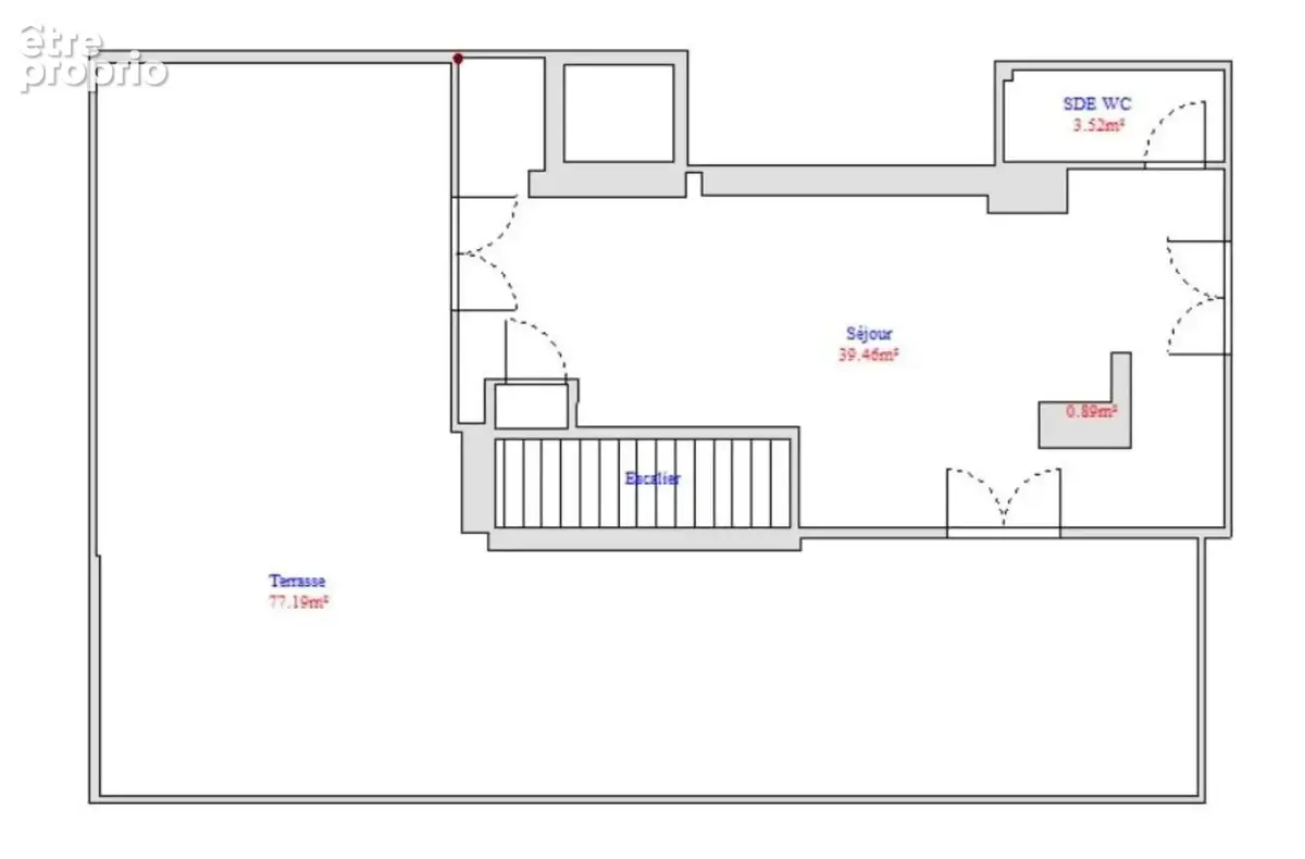 Exceptionnel duplex 157m2 dernier étage - 120m2 d'extérieurs - parking - rare - secteur perier - photo 18
