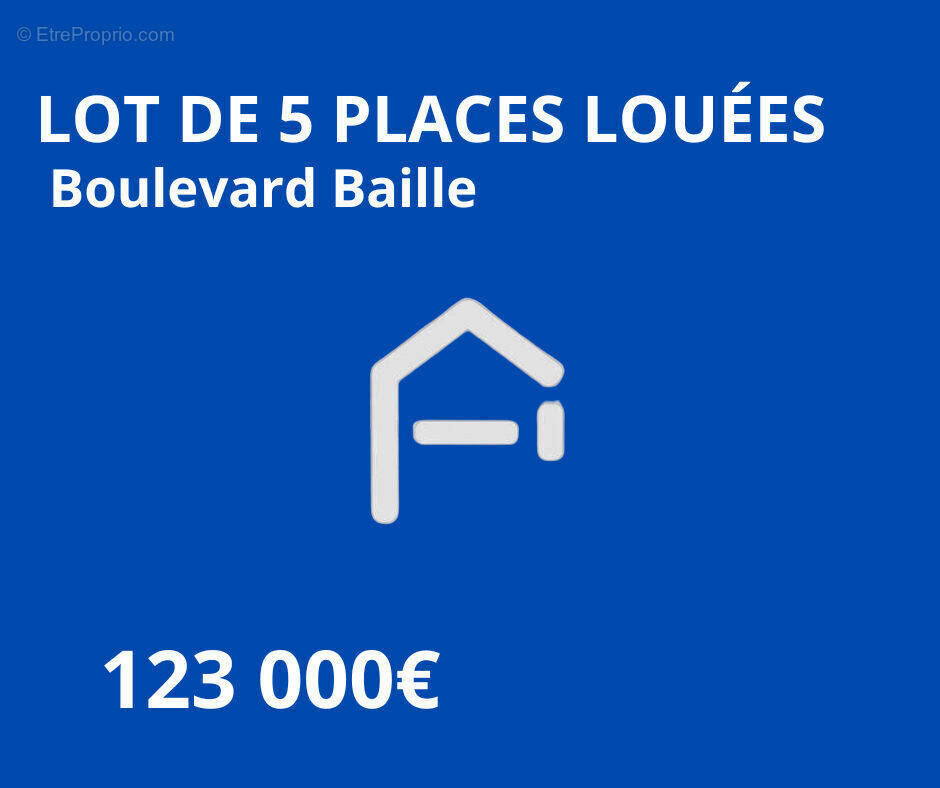 Parking à MARSEILLE-5E