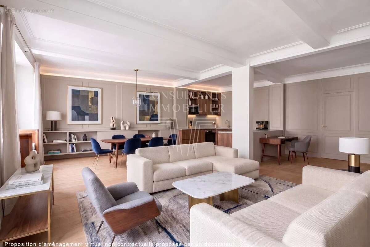 Saint-jean de passy- appartement familial en étage élevé - photo 2