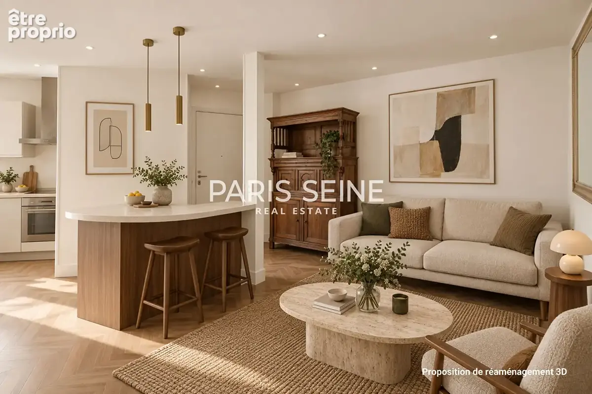 Photo Appartement à Paris-15e au prix de 460 000€
