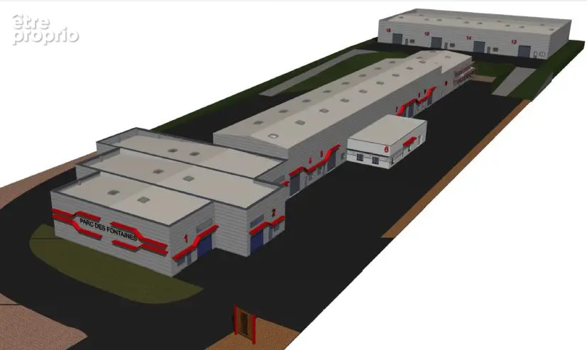 (26) Aéroport Valence Chabeuil - Entrepôt projet neuf 634 m² - photo 2