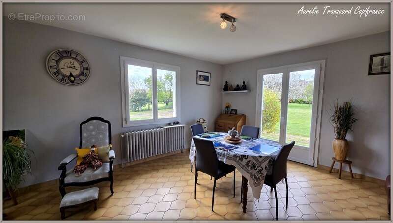 Maison familiale à vendre 4 pièces TERNANT (17) VIE PLAIN-PED + dépendances - environ 5000m² terrain - photo 4
