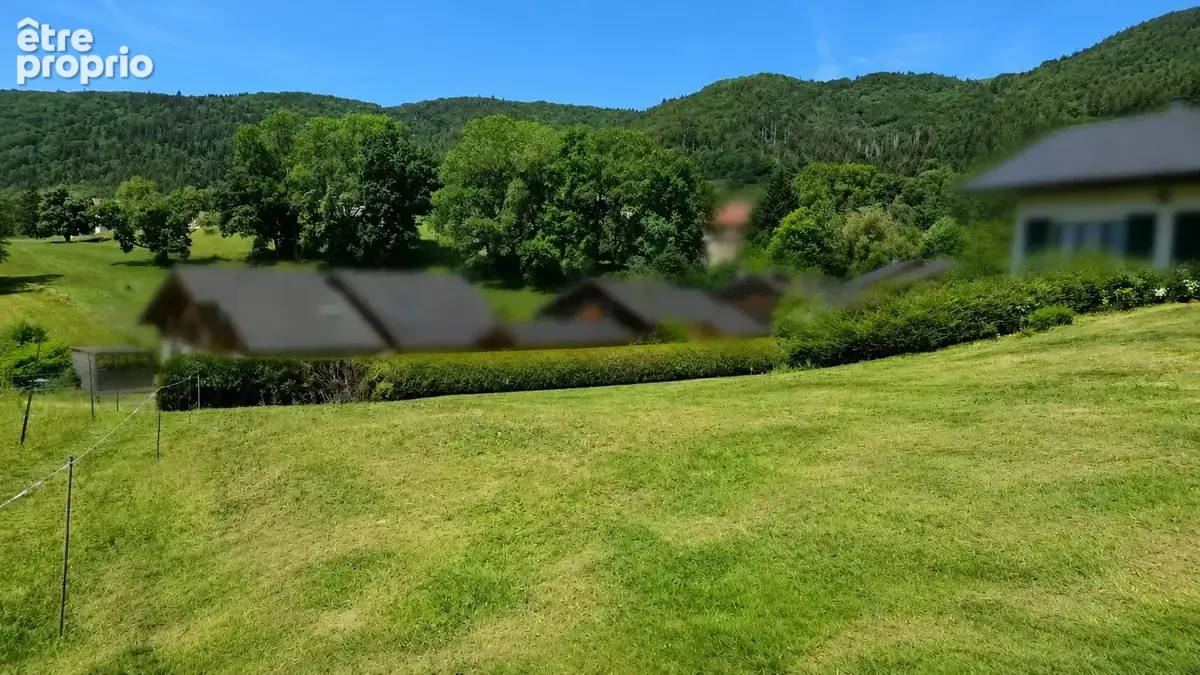 Vovray-en-Bornes : Terrain à bâtir avec vue dégagée - photo 2