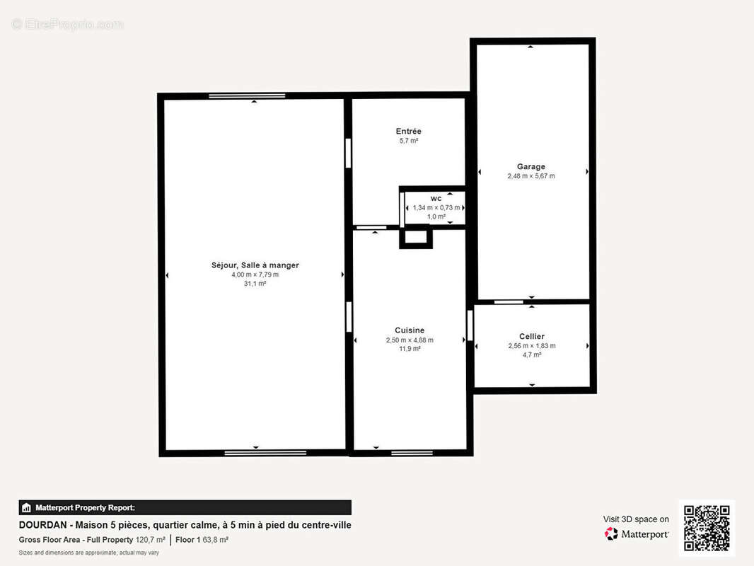 Maison 5 pièces à DOURDAN, quartier calme, à 5 min à pied du centre-ville - photo 13