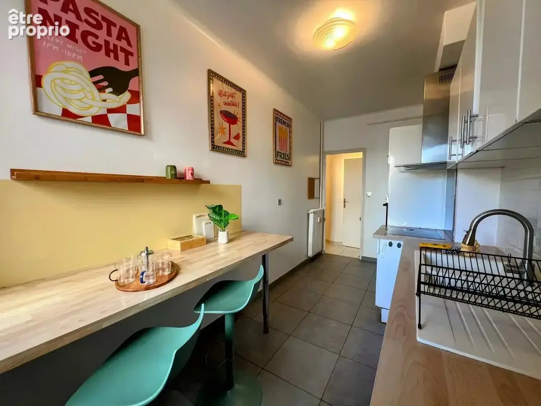 Nice ouest- 3 pieces de 82m en excellent etat - photo 9