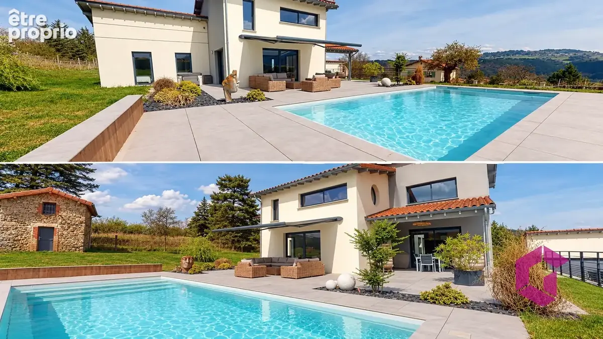 Villa d'architecte de 208 m2 avec piscine et spa + grand garage. - photo 1
