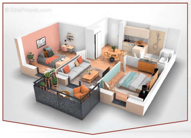 Appartement à MONTIGNY-LES-METZ