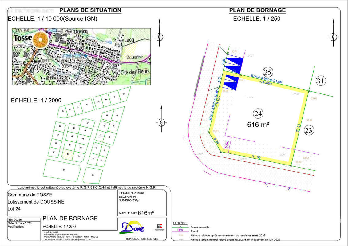 Terrain Tosse 616 m2 - photo 2