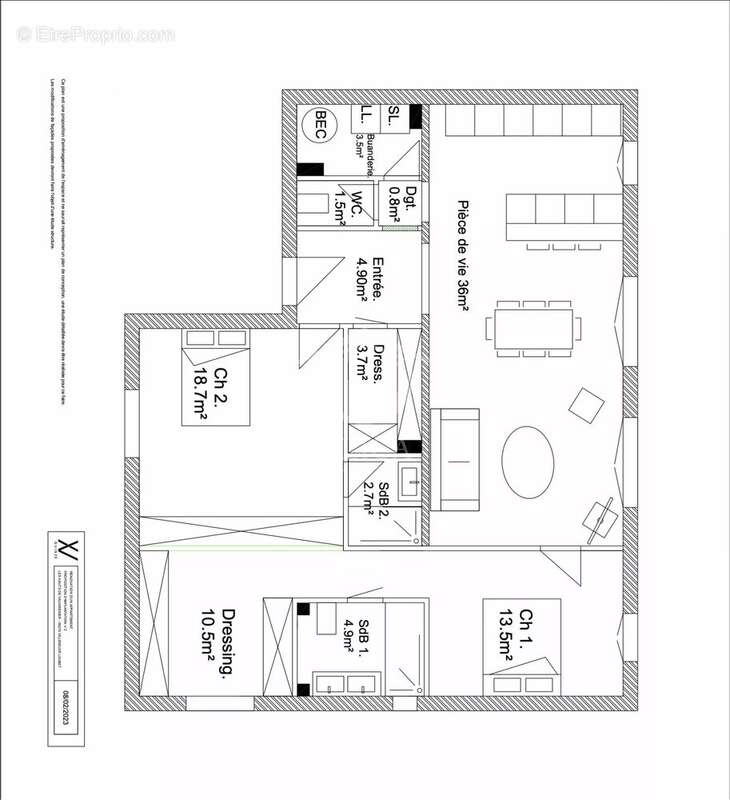 Appartement à VILLENEUVE-LOUBET
