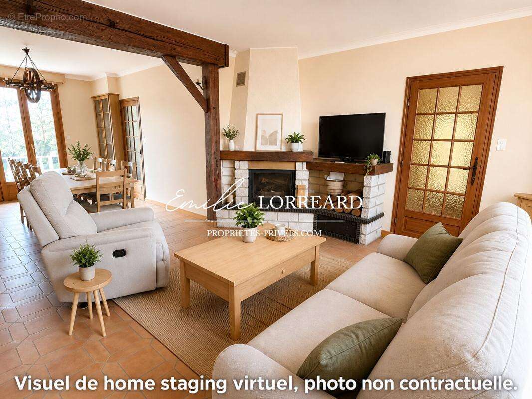 Maison Téloché 7 pièce(s) 150 m2 - photo 3