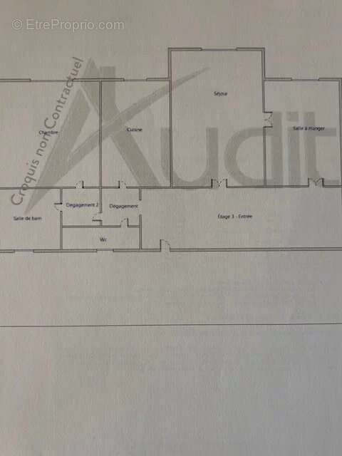 Appartement à PARIS-17E