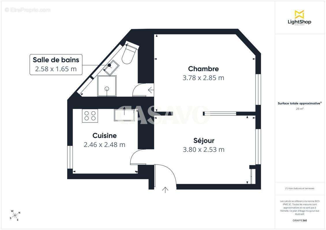 Appartement à BOULOGNE-BILLANCOURT