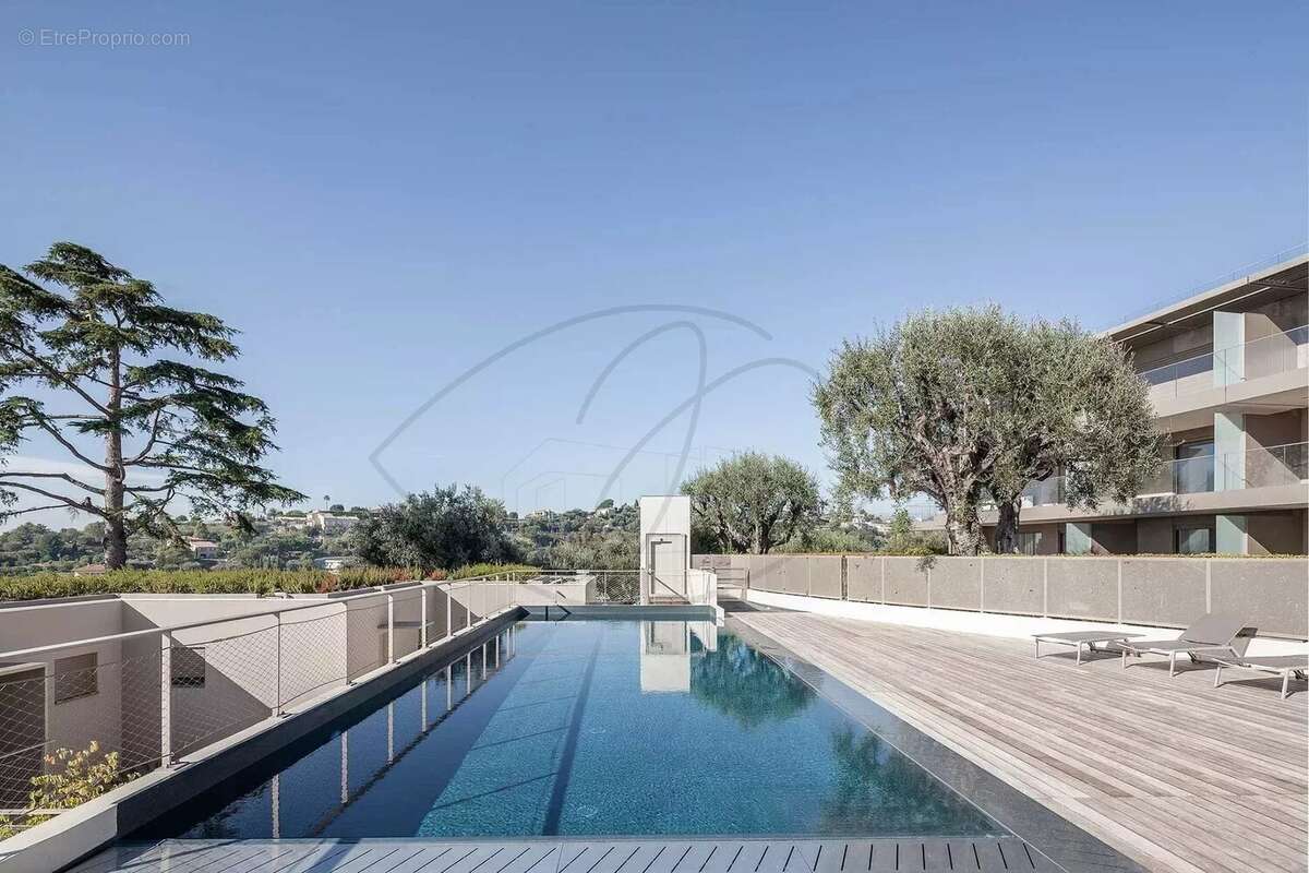 Alpes maritimes - nice (06) - st pierre de feric: vente appartement 3 pieces residence de haut standing piscine /terrasse/ stati - photo 3