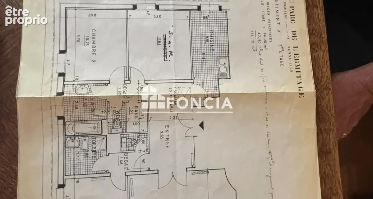 Appartement familial_104 m2_possibilite duplex_dernier etage_ermitage - photo 14