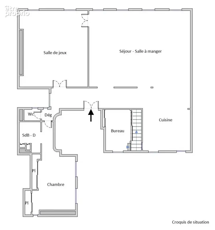 Appartement familial et lumineux en parfait état au dernier étage situé dans le quartier Charles Laffitte - photo 19