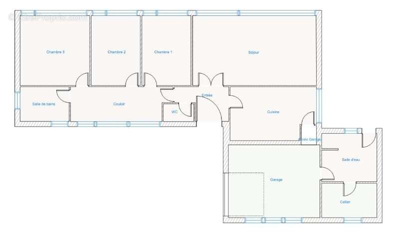 Maison à VOUJEAUCOURT