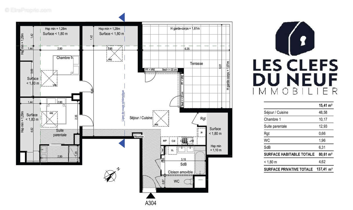 Appartement à MARSEILLAN