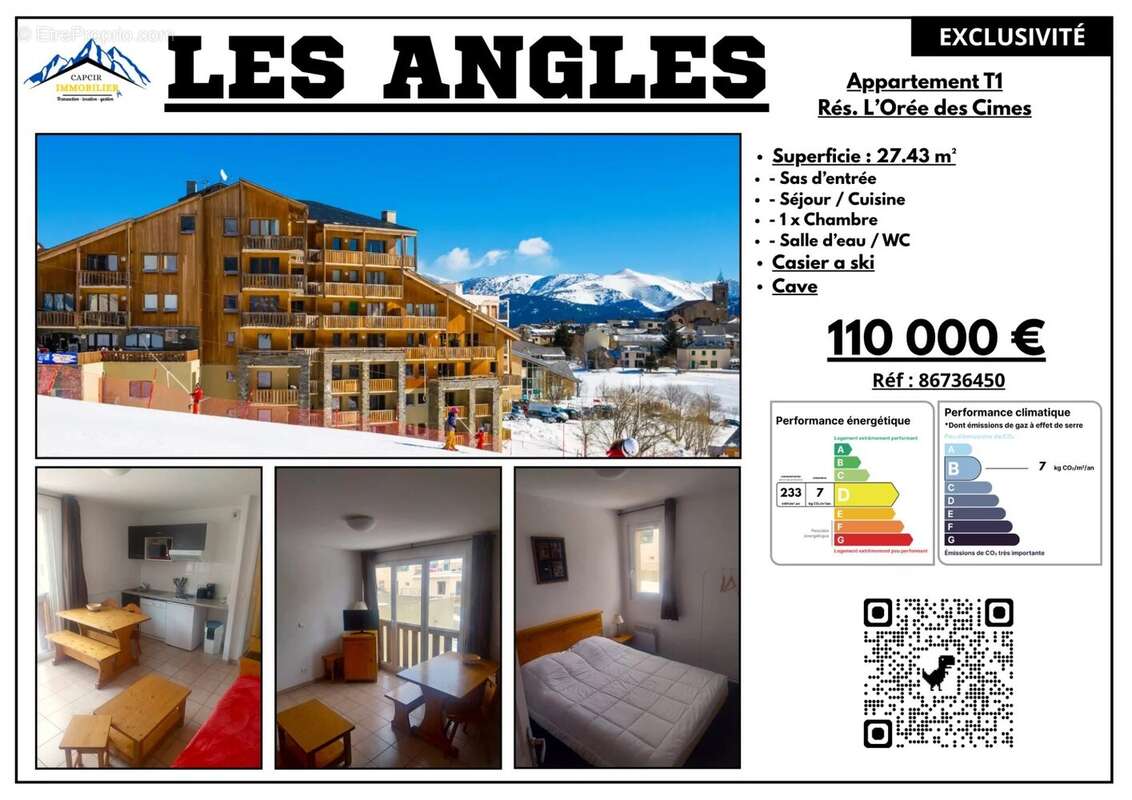 Appartement T1 - LES ANGLES - photo 11