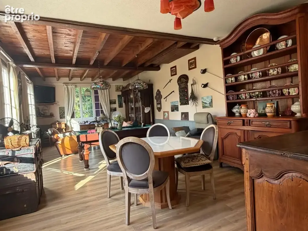 PLAISANCE (32) centre, élegante MAISON DE MAITRE XVIIIs, sans travaux, 190m2 sur 800m2 de jardin clos et paysagé, belle dépendan - photo 5