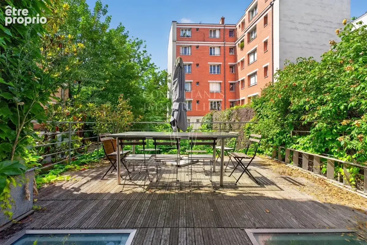 Rue st-jacques : maison terrasses et jardin - photo 25