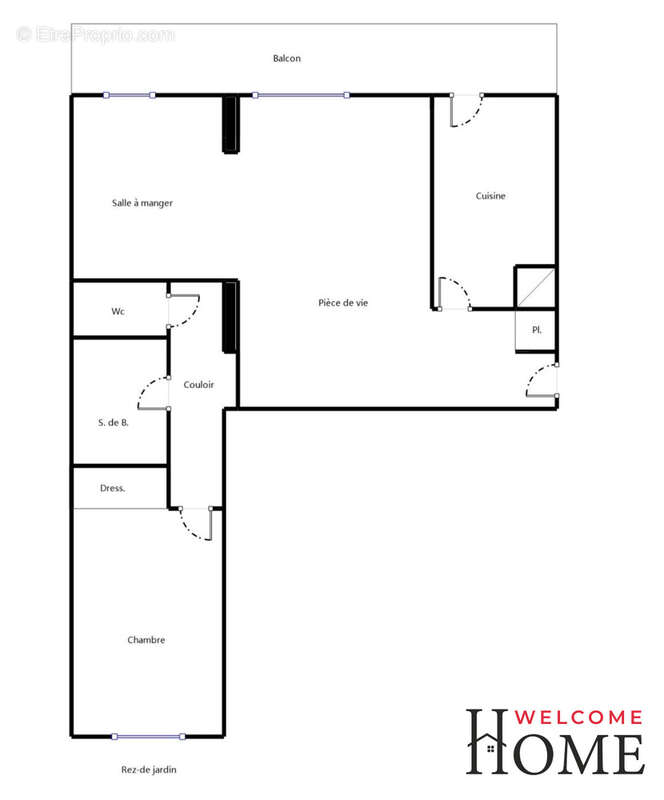 Appartement à LEVALLOIS-PERRET
