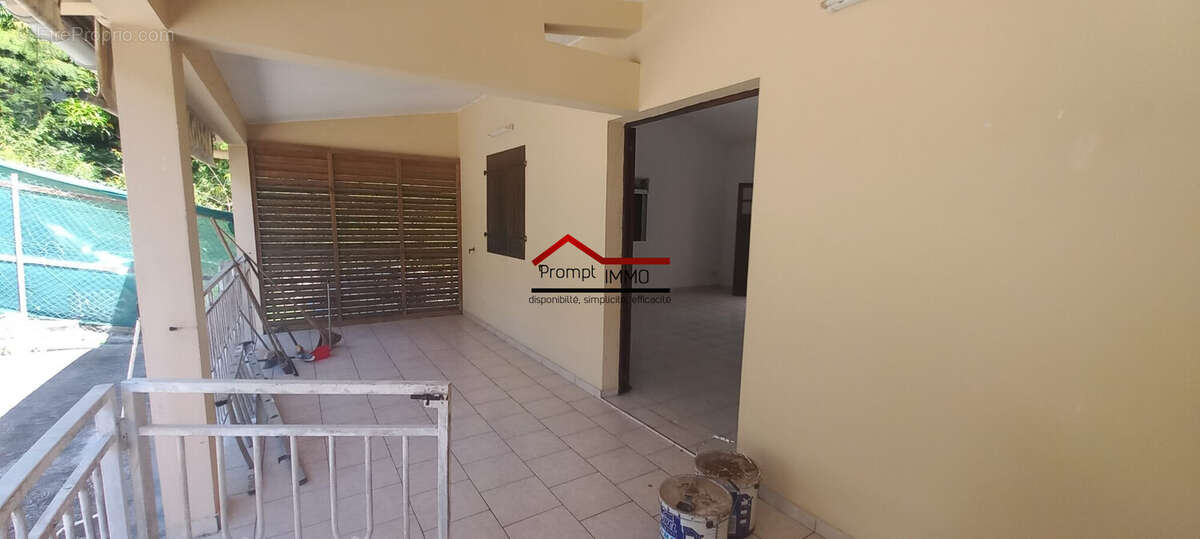 Terrasse RDC - Maison à LE DIAMANT