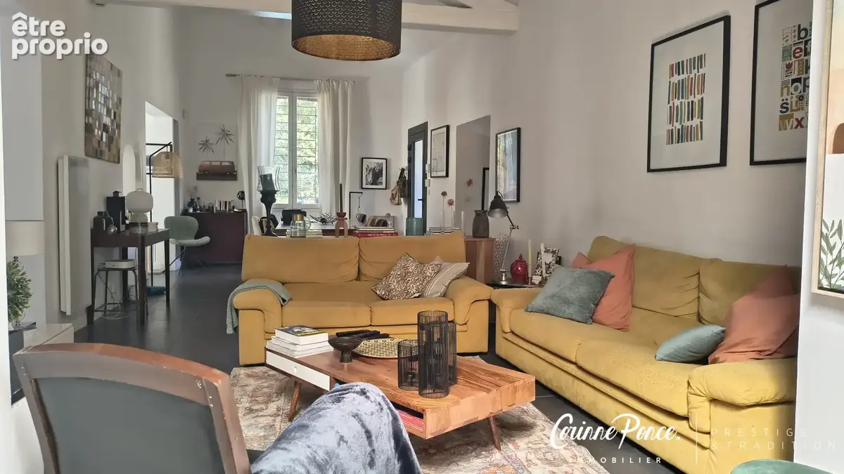 Nîmes Maison de charme villa rénovée avec magnifique vue proposé par Corinne Ponce Immobilier - photo 3